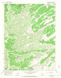 Sagebrush Hill Colorado Historical topographic map, 1:24000 scale, 7.5 X 7.5 Minute, Year 1964