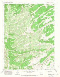 Sagebrush Hill Colorado Historical topographic map, 1:24000 scale, 7.5 X 7.5 Minute, Year 1964
