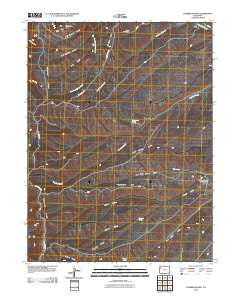 Sagebrush Hill Colorado Historical topographic map, 1:24000 scale, 7.5 X 7.5 Minute, Year 2010