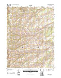 Sagebrush Hill Colorado Historical topographic map, 1:24000 scale, 7.5 X 7.5 Minute, Year 2013