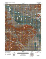 Saguache Colorado Historical topographic map, 1:24000 scale, 7.5 X 7.5 Minute, Year 2010