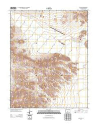 Saguache Colorado Historical topographic map, 1:24000 scale, 7.5 X 7.5 Minute, Year 2013