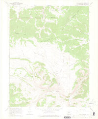 Saguache Park Colorado Historical topographic map, 1:24000 scale, 7.5 X 7.5 Minute, Year 1967