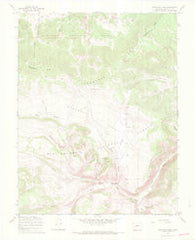 Saguache Park Colorado Historical topographic map, 1:24000 scale, 7.5 X 7.5 Minute, Year 1967