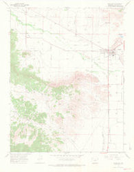 Saguache Colorado Historical topographic map, 1:24000 scale, 7.5 X 7.5 Minute, Year 1967