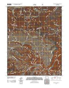 Saguache Park Colorado Historical topographic map, 1:24000 scale, 7.5 X 7.5 Minute, Year 2011