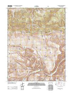 Saguache Park Colorado Historical topographic map, 1:24000 scale, 7.5 X 7.5 Minute, Year 2013