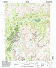 Saint Elmo Colorado Historical topographic map, 1:24000 scale, 7.5 X 7.5 Minute, Year 1994