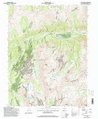 Saint Elmo Colorado Historical topographic map, 1:24000 scale, 7.5 X 7.5 Minute, Year 1994