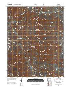 Saint Charles Peak Colorado Historical topographic map, 1:24000 scale, 7.5 X 7.5 Minute, Year 2011