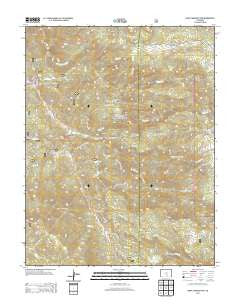 Saint Charles Peak Colorado Historical topographic map, 1:24000 scale, 7.5 X 7.5 Minute, Year 2013