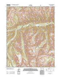 Saint Elmo Colorado Historical topographic map, 1:24000 scale, 7.5 X 7.5 Minute, Year 2013