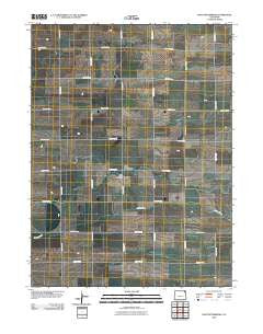 Saint Petersburg Colorado Historical topographic map, 1:24000 scale, 7.5 X 7.5 Minute, Year 2010