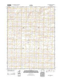 Saint Petersburg Colorado Historical topographic map, 1:24000 scale, 7.5 X 7.5 Minute, Year 2013