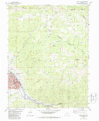 Salida East Colorado Historical topographic map, 1:24000 scale, 7.5 X 7.5 Minute, Year 1983