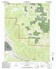 Salida East Colorado Historical topographic map, 1:24000 scale, 7.5 X 7.5 Minute, Year 1994