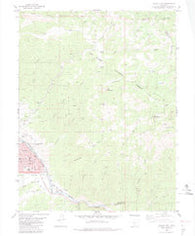 Salida East Colorado Historical topographic map, 1:24000 scale, 7.5 X 7.5 Minute, Year 1983