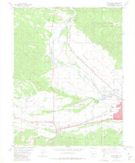 Salida West Colorado Historical topographic map, 1:24000 scale, 7.5 X 7.5 Minute, Year 1983