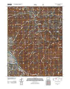 Salida East Colorado Historical topographic map, 1:24000 scale, 7.5 X 7.5 Minute, Year 2011