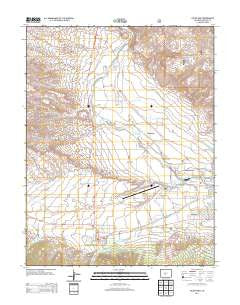 Salida West Colorado Historical topographic map, 1:24000 scale, 7.5 X 7.5 Minute, Year 2013