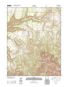 Sams Colorado Historical topographic map, 1:24000 scale, 7.5 X 7.5 Minute, Year 2013