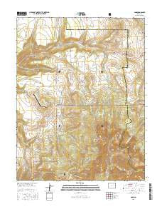 Sams Colorado Current topographic map, 1:24000 scale, 7.5 X 7.5 Minute, Year 2016