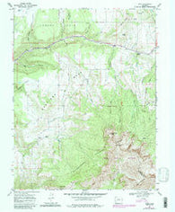 Sams Colorado Historical topographic map, 1:24000 scale, 7.5 X 7.5 Minute, Year 1967