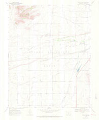San Acacio Colorado Historical topographic map, 1:24000 scale, 7.5 X 7.5 Minute, Year 1967