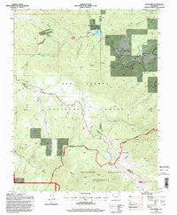San Isabel Colorado Historical topographic map, 1:24000 scale, 7.5 X 7.5 Minute, Year 1994