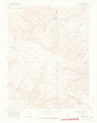 San Isabel Colorado Historical topographic map, 1:24000 scale, 7.5 X 7.5 Minute, Year 1969