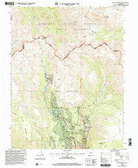 San Luis Peak Colorado Historical topographic map, 1:24000 scale, 7.5 X 7.5 Minute, Year 2001