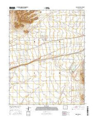 San Acacio Colorado Current topographic map, 1:24000 scale, 7.5 X 7.5 Minute, Year 2016