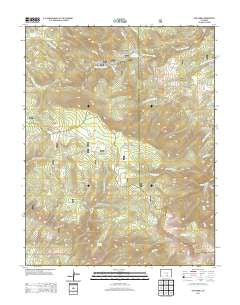 San Isabel Colorado Historical topographic map, 1:24000 scale, 7.5 X 7.5 Minute, Year 2013