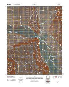 San Luis Colorado Historical topographic map, 1:24000 scale, 7.5 X 7.5 Minute, Year 2011