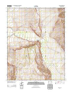San Luis Colorado Historical topographic map, 1:24000 scale, 7.5 X 7.5 Minute, Year 2013