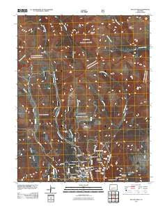 San Luis Peak Colorado Historical topographic map, 1:24000 scale, 7.5 X 7.5 Minute, Year 2011