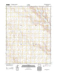 Sanborn Reservoir Colorado Historical topographic map, 1:24000 scale, 7.5 X 7.5 Minute, Year 2013