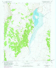 Sanchez Reservoir Colorado Historical topographic map, 1:24000 scale, 7.5 X 7.5 Minute, Year 1967