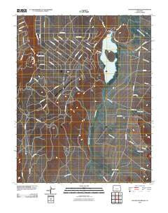 Sanchez Reservoir Colorado Historical topographic map, 1:24000 scale, 7.5 X 7.5 Minute, Year 2010