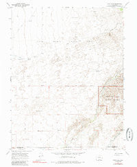 Sand Camp Colorado Historical topographic map, 1:24000 scale, 7.5 X 7.5 Minute, Year 1967