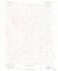 Sand Creek Pass Colorado Historical topographic map, 1:24000 scale, 7.5 X 7.5 Minute, Year 1967