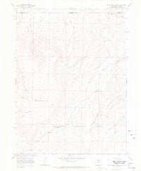 Sand Creek Pass Colorado Historical topographic map, 1:24000 scale, 7.5 X 7.5 Minute, Year 1967