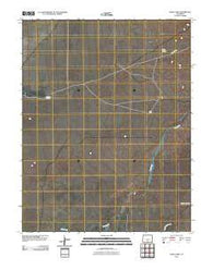 Sand Camp Colorado Historical topographic map, 1:24000 scale, 7.5 X 7.5 Minute, Year 2010