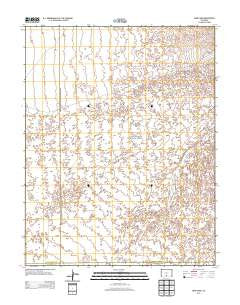 Sand Camp Colorado Historical topographic map, 1:24000 scale, 7.5 X 7.5 Minute, Year 2013