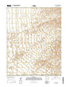 Sand Camp Colorado Current topographic map, 1:24000 scale, 7.5 X 7.5 Minute, Year 2016