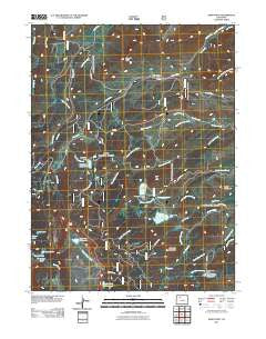 Sand Point Colorado Historical topographic map, 1:24000 scale, 7.5 X 7.5 Minute, Year 2011