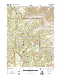 Sand Point Colorado Historical topographic map, 1:24000 scale, 7.5 X 7.5 Minute, Year 2013