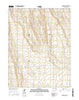 Sanders Ranch Colorado Current topographic map, 1:24000 scale, 7.5 X 7.5 Minute, Year 2016