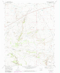 Sanford Hills Colorado Historical topographic map, 1:24000 scale, 7.5 X 7.5 Minute, Year 1970