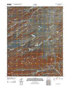 Santa Clara Colorado Historical topographic map, 1:24000 scale, 7.5 X 7.5 Minute, Year 2010